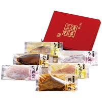 漬魚詰合せ 漬魚三彩