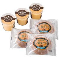 乳蔵 北海道プリンと十勝生どらセット