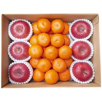 和歌山県産 みかん＆青森県産 サンふじりんごセット