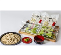 野沢菜　極み本生そばセット