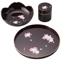宇野千代　おとめ桜 茶菓セット