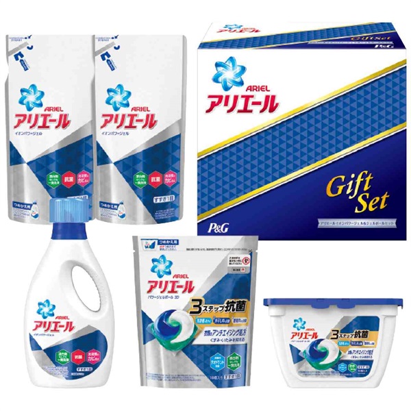 ｐ ｇ アリエール イオンパワージェル ジェルボールセット タイヘイのギフト まごころセレクト